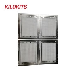 KILOKITS 4 Sheets 1/72 Chain Link Fencing Kit Etching Military WWII Wargaming