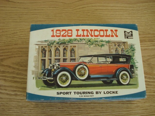 MPC 1928 LINCLIN SPORT TOURING by LOCKE 1/25 SCALE PLASTIC MODEL