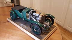 1/12 SET OF 5 wire rims for Bentley Airfix / Heller / MPC. TYRES NOT INCLUDED