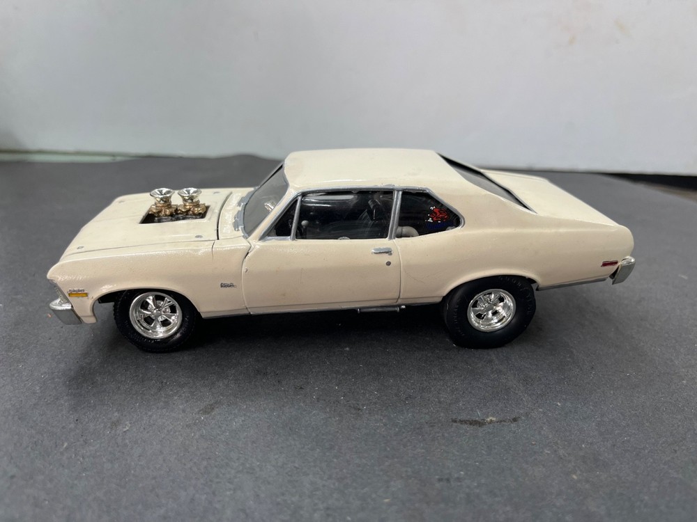 C16 1972 Chevy Nova Street Machine built Vintage Car model 1/25 McM.