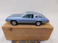 1978 CHEVY MONZA PROMO MODEL LT BLUE 1/25 SCALE PLASTIC