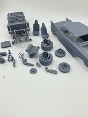 57 Chevy Gasser Easy build kit 1/25