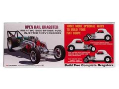 1/25 AMT 1380 FIAT DOUBLE DRAGSTER Plastic Model Kit New sealed in Box.