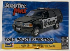 Revell Snap-Tite MAX Ford Police Expedition 1/25 Scale New 85-1228