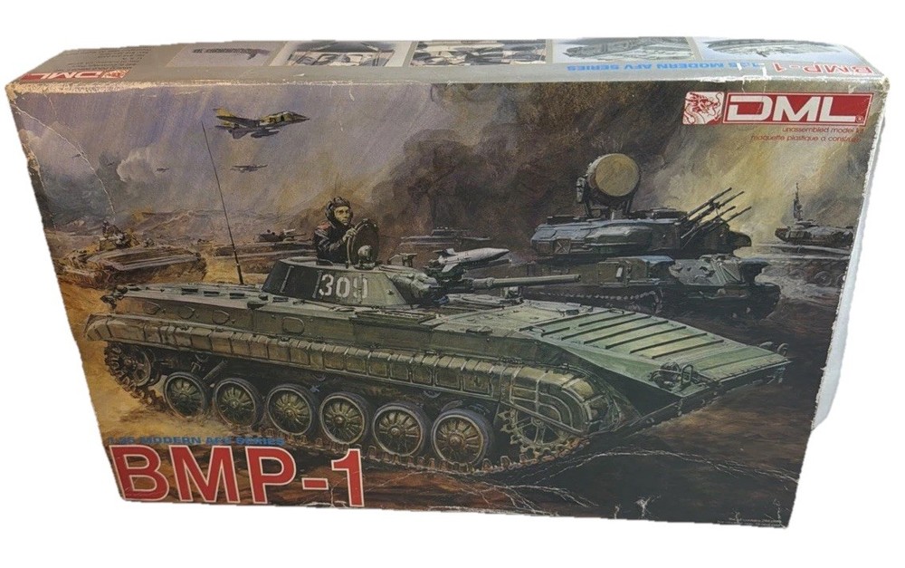 Dragon DML 1/35 Model Military Tank Kit BMP-1 AFV Series 3503 NEW Open Box