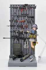 TomyTec 1/12 GUN RACK C LD008 Plastic Model Kit