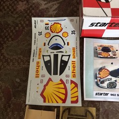 Starter Le Mans 1994 Porsche 962 Shell Resin Kit 1:43 Made In France Dauer