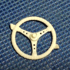 🌟 Steering Wheel 1960 Chevy Corvette 1:25 Scale 1000s Model Car Parts 4 Sale