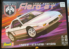 Revell 1985 Pontiac Fiero GT | 1/24 Scale | Factory Sealed