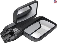 Side Mirrors for Half Door Tubular Door Side View Mirror Reflection Mirrors Fit
