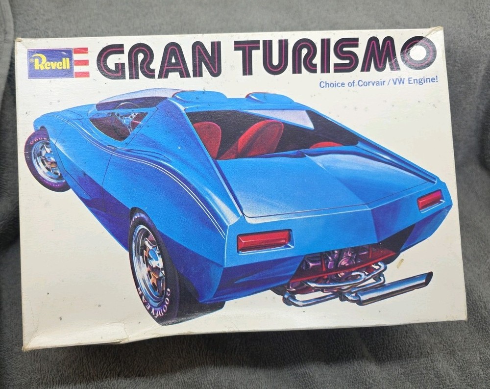 Rare Gran Turismo Model. Partially Built & Painted