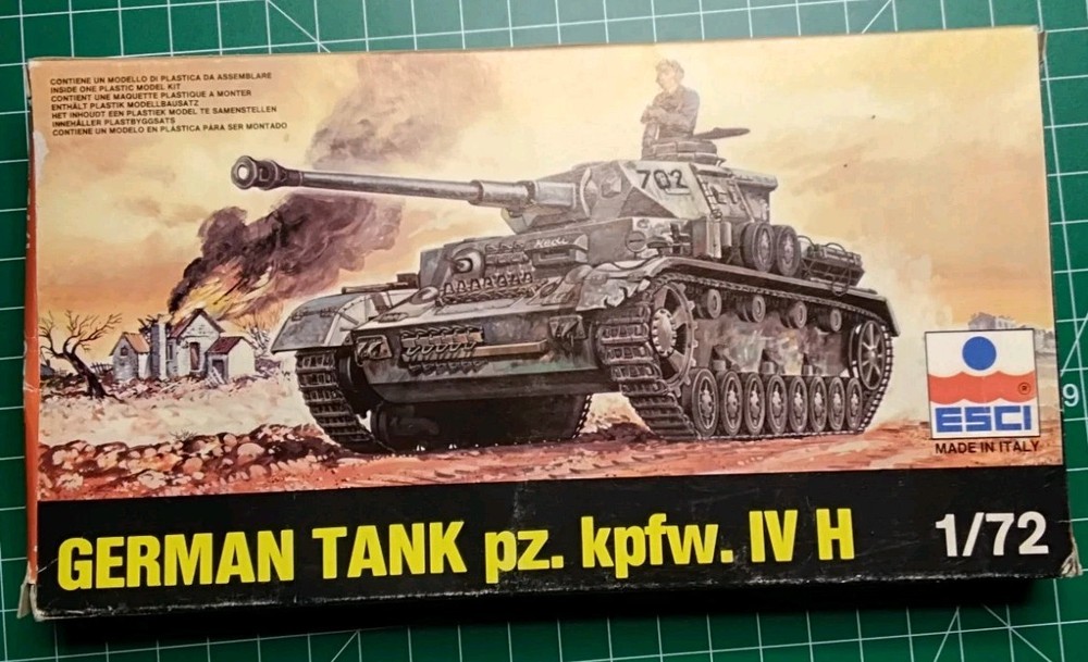 ESCI 1/72 scale German Panzerkampfwagen IV Ausf. H Model Kit