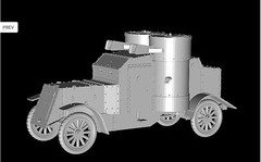 Master Box 72007 British Armoured Car Austin MK III WWI 1/72