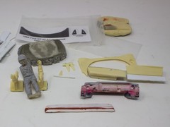 1/24 1966 Ford GT40 X1 Sebring winner Ken Miles MASTER conversion for Fujimi kit