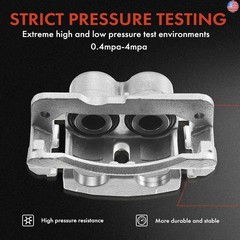 A-Premium Disc Brake Caliper Assembly with Bracket Compatible with Select Dodge