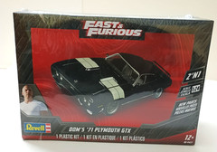 Revell Fast & Furious Dom’s ’71 Plymouth GTX 1:25 Scale Model Kit New in Box