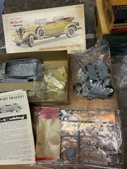 Hubley 1930 Packard Sport Phaeton Metal Car Model Kit 859K-500