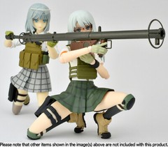 TomyTec Little Armory 1/12 LA092 M1A1 Bazooka RPG Rocket Launcher Model Kit