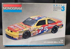 1992 JOE RUTTMAN DINNER BELL OLDS #75 1/24 REVELL MONOGRAM MODEL KIT #2432 NEW