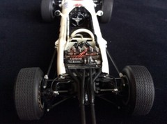 Rare kit Hasegawa 1/24 Honda F1 RA272 1965 Mexican GP from Japan 7392