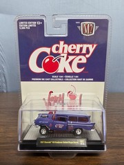 M2 Machines Cherry Coke 1957 Chevrolet 150 Handyman Station Wagon