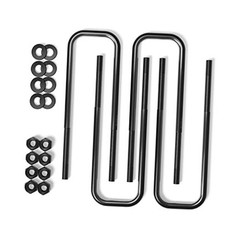 – Pack of 4 – Leaf Spring Axle Extended U-Bolts (12″ Length, 2.6″ Inside
