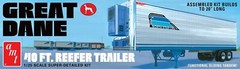 AMT 1/25 Great Dane 40′ Reefer Trailer Plastic Model Kit #1249