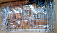 AMT/ERTL Popcorn Wagon 1/20 scale Kit open kit parts are in sealed bag