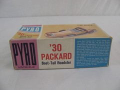 Vintage 1965 Pyro 1/32 Scale 1930 Packard Boat-tail Roadster #C343-125 New