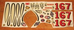 AMT 1960 Mercury Parklane HT Kit Stock Built Survivor Unpainted in Box 60