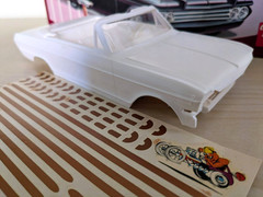 **RARE! *ORIGINAL VINTAGE AMT 1962 CHEVY II NOVA CONV KIT *COMPLETE *SUPER NICE!