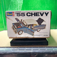 Revell ’55 Chevy Car Model Kit,open not assembled