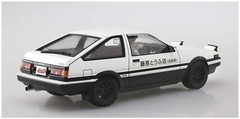 Aoshima 1/24 Initial D Series No.14 Takumi Fujiwara AE86 Trueno Figure Model JP