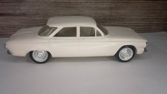 vintage dealer promo car 1960 Chevrolet Corvair white color Z40