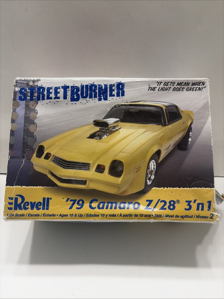 Revell Streetburner / ‘79 Camaro Z28 / 3 in 1 Model / Open Box