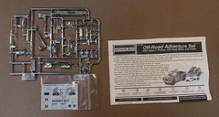 Monogram Off-Road Adventure Set for Datsun Pickup with Bikes and Trailer