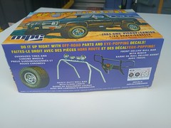 MPC 1984 GMC Deserter Pickup Truck Black 1:25 Scale Model (Parts Kit Only)