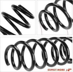 A-Premium 2Pcs Rear Suspension Coil Spring Set Compatible with Honda Civic