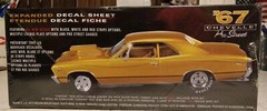 A New Factory Sealed AMT 1967 Chevrolet Chevelle SS Plastic Model !