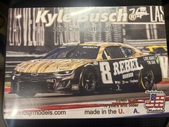 Salvino’s JR Kyle Busch Model Lot Camaro ZL1 Nascar 1/24 Scale Cars SEALED