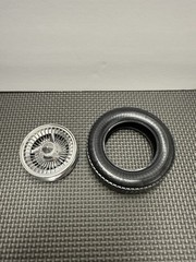 1:8 Corvette Turbines To Fit Stock Kit Tires. Wheels For Sale Only-Chrome