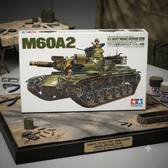 New Tamiya 1/35 M60A2 U.S. Army Medium Tank, item #89542 MILITARY MODEL KIT