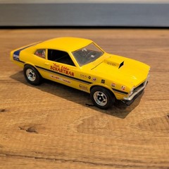 Rare Vintage Jo-Han “Fast Eddie” Schartmans Pro Stock Ford Maverick Built Model