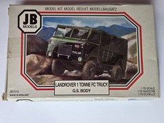 JB Models Landrover 1 Tonne FC Truck GS Body 1:76 model kit JB1010 New Open Box