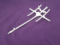 1979 GMC Captain Hook Wrecker REAR AXLE / SPRINGS for Revell 1:25 Model Kit 79