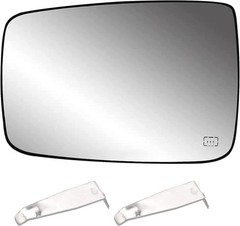 Driver Side Heated Mirror Glass Compatible with 2009-2018 Dodge Ram Pick-Up 1500