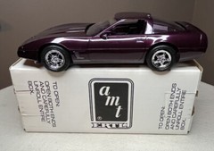 AMT ERTL 1995 Chevrolet Corvette ZR-1 (Dk Purple Met) 6667 w/ Box – Dealer Promo