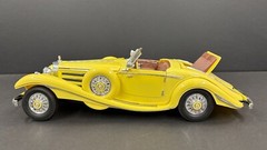 ENTEX 1936 MERCEDES 540K MAHARAJA SPORT ROADSTER 1/16 NICE BUILT DC