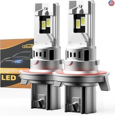 H13/9008 Light Bulbs,Super Bright 6500K Cool White, Direct Replacement for