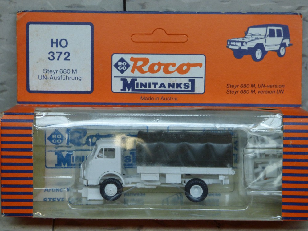 Roco Minitanks (NEW) Modern UN Steyr 680 M3 3.5T 6×6 Truck Lot #1559K